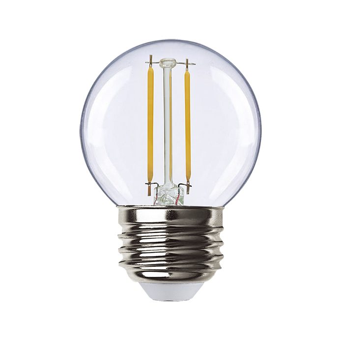 ANOVEXA G16.5 LED Globe Filament Bulb — 2W 3W 2700K E12 Vanity Bathroom Dimmable